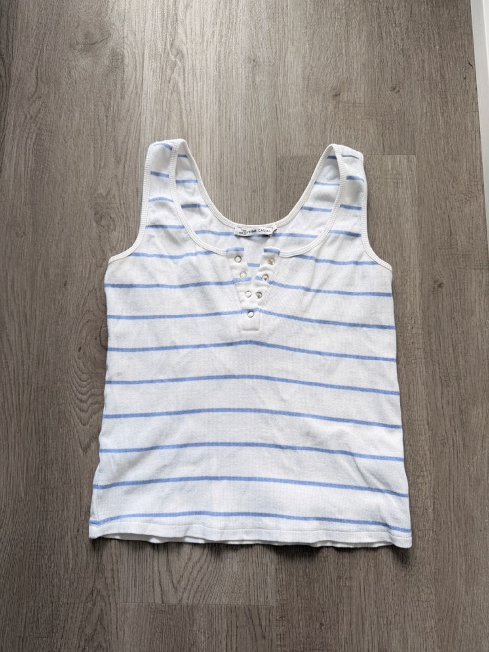 Cotton Stripe Tank Top